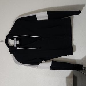 PINK color block jacket